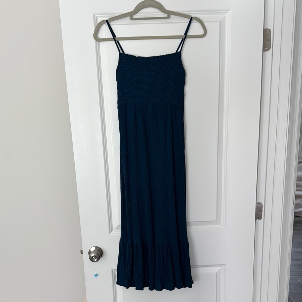 Sozy Teal Midi Dress